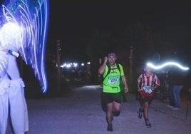 Imagen de archivo de la carrera Nocturna de Modúbar, en Burgos.