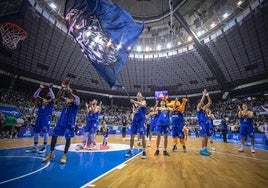 Jugadores del Longevida San Pablo Burgos