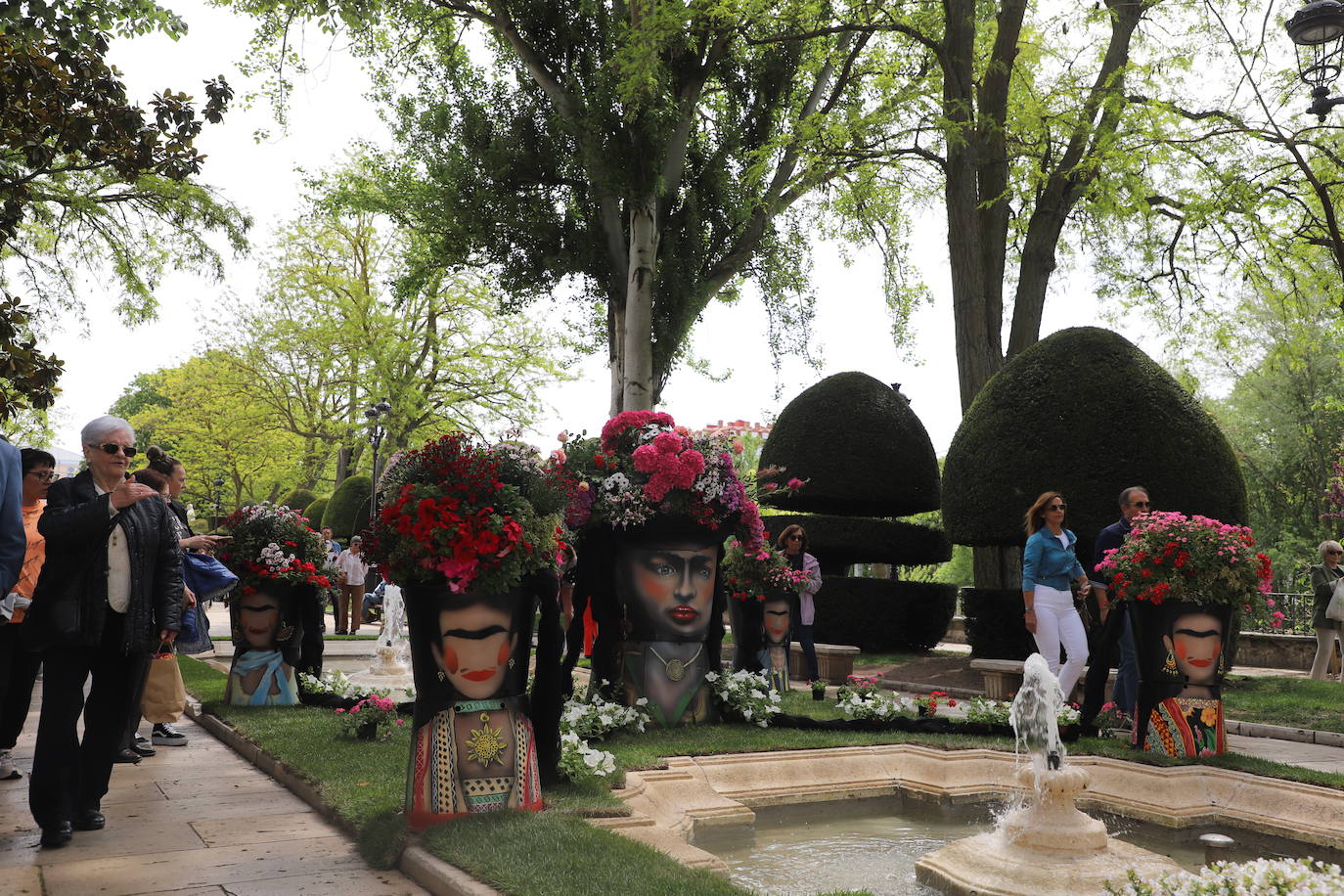 La Fiesta de las Flores de Burgos, en imágenes