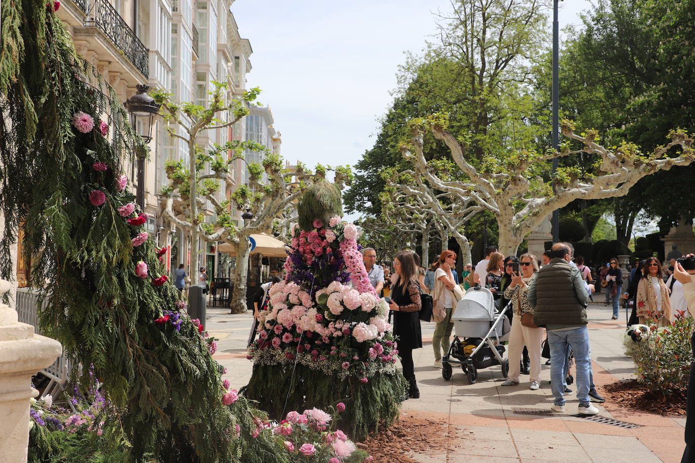 La Fiesta de las Flores de Burgos, en imágenes