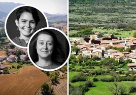 Dos mujeres de Burgos representan sus pueblos en el nuevo Calendario de la España Vacía.