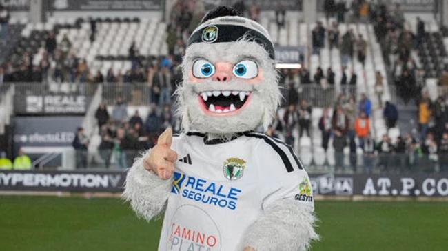 ¿Cómo se llama la mascota del Burgos CF?