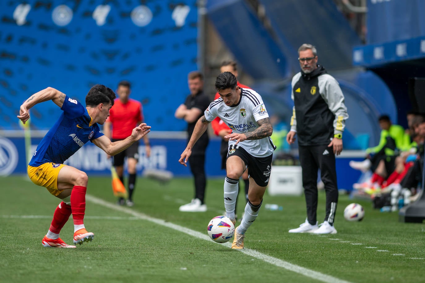 Imágenes de la derrota del Burgos CF en Andorra
