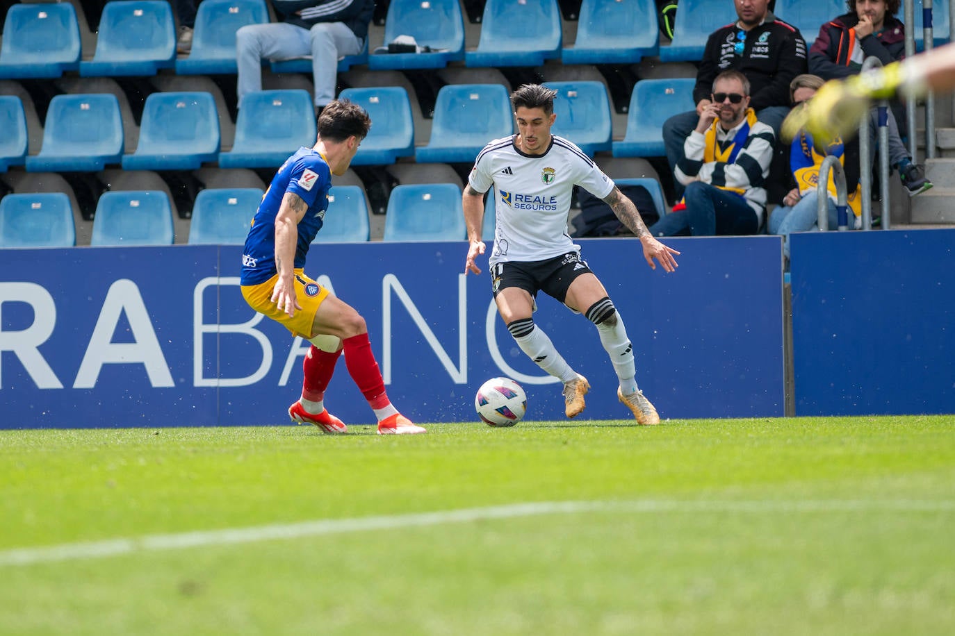 Imágenes de la derrota del Burgos CF en Andorra