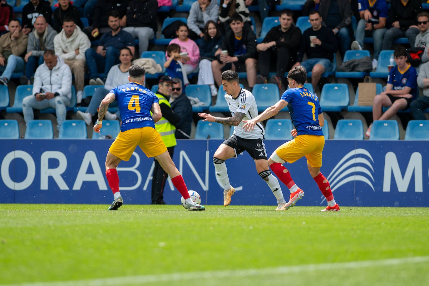 Imágenes de la derrota del Burgos CF en Andorra