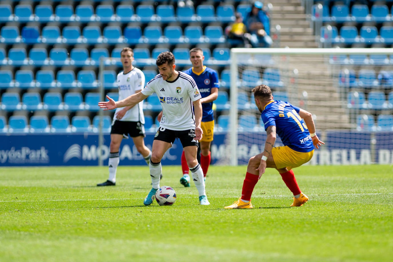 Imágenes de la derrota del Burgos CF en Andorra
