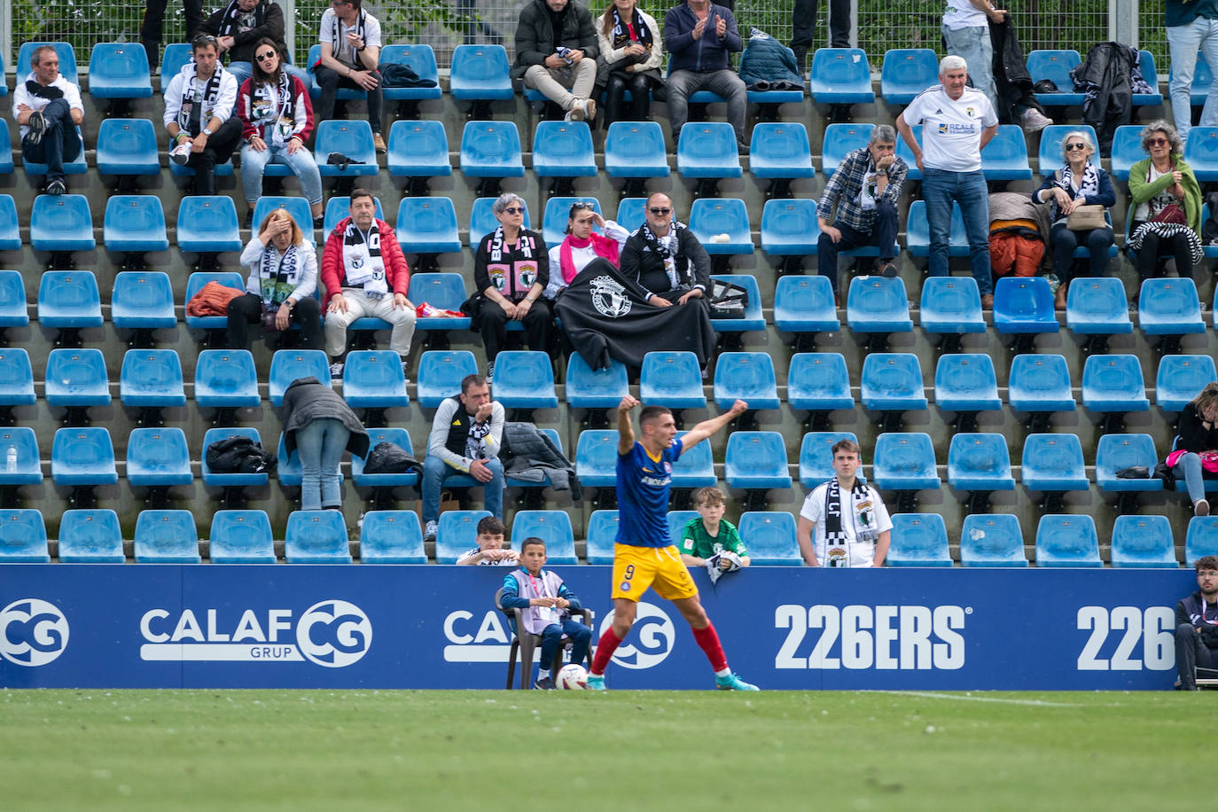 Imágenes de la derrota del Burgos CF en Andorra
