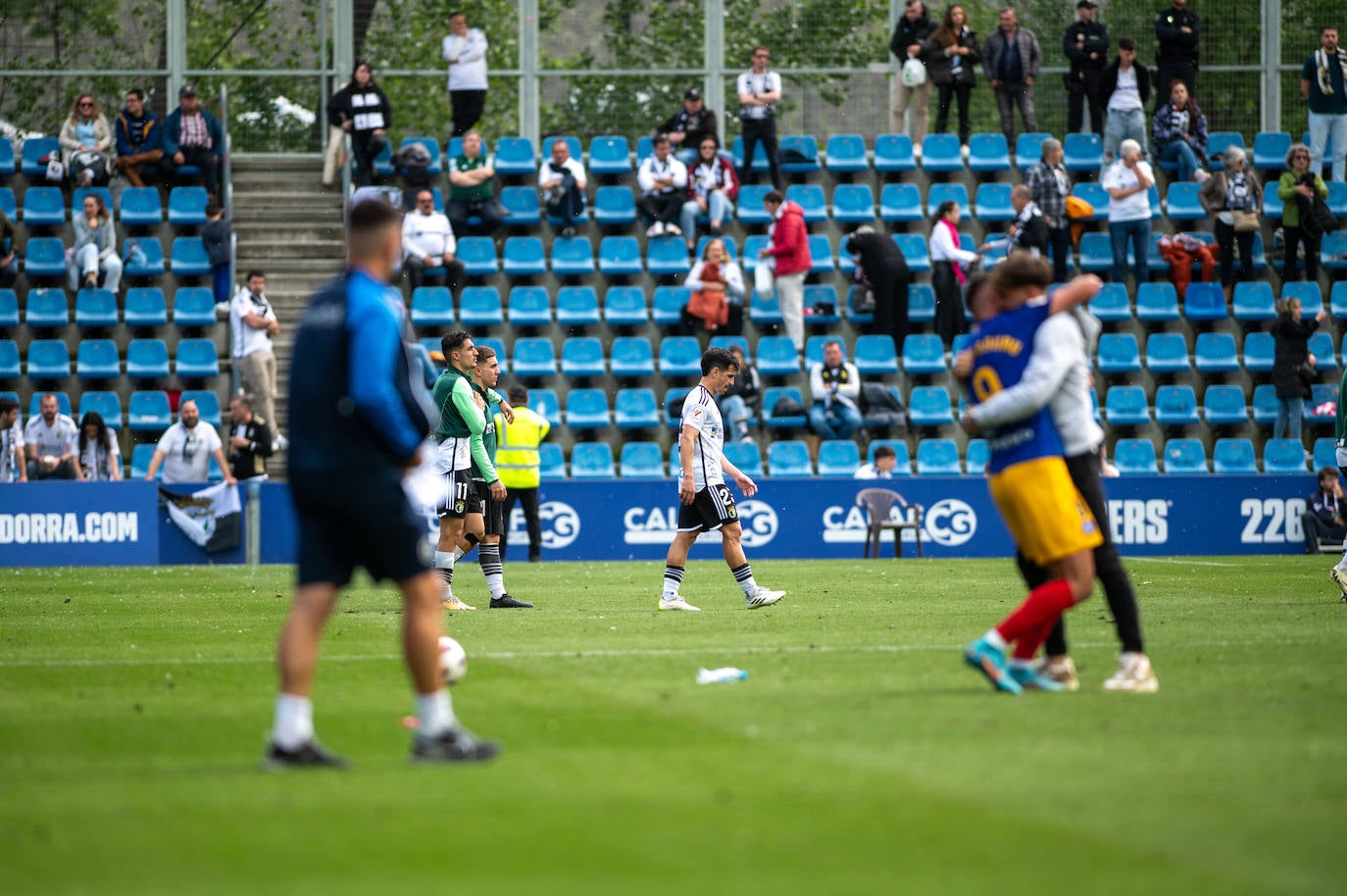 Imágenes de la derrota del Burgos CF en Andorra