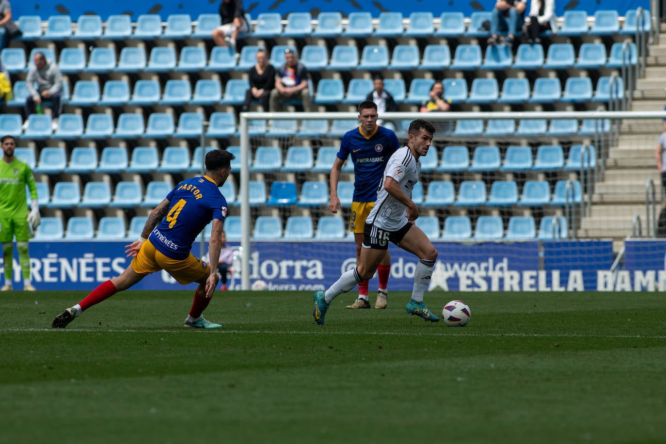 Imágenes de la derrota del Burgos CF en Andorra