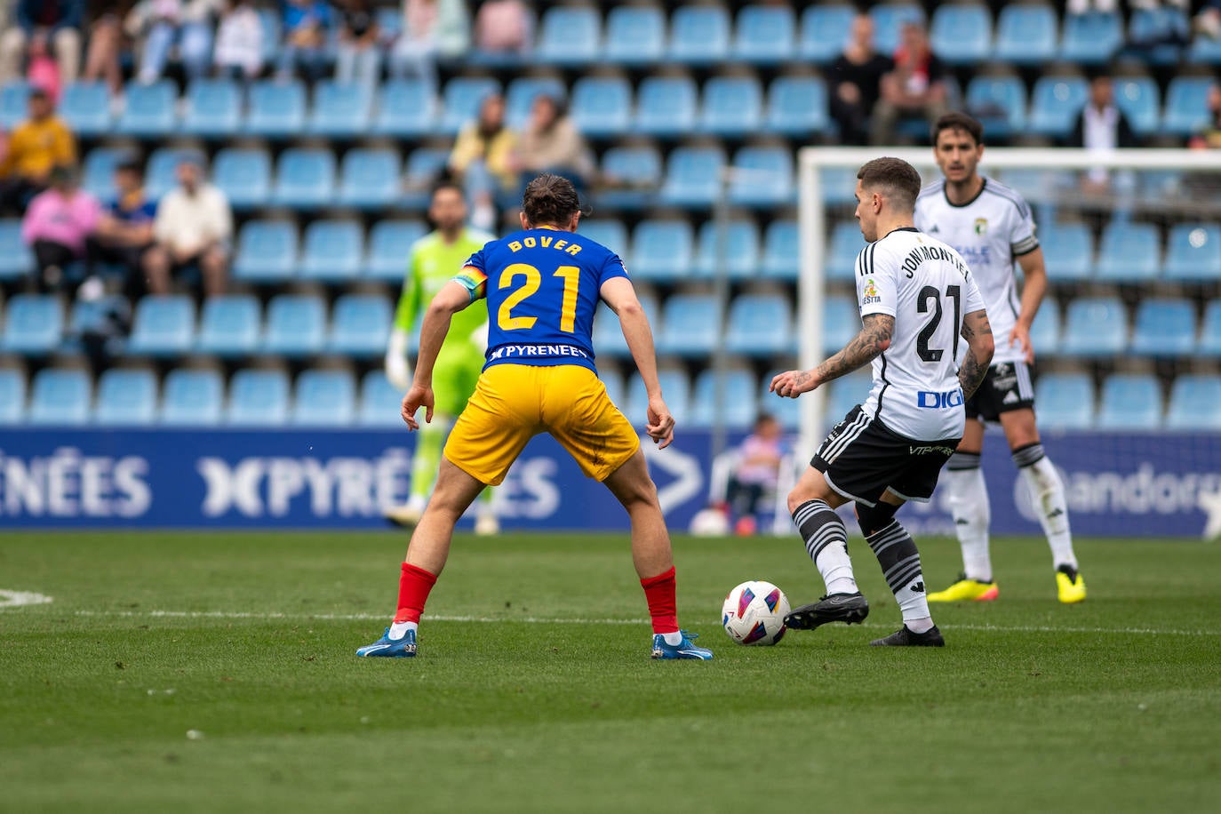 Imágenes de la derrota del Burgos CF en Andorra