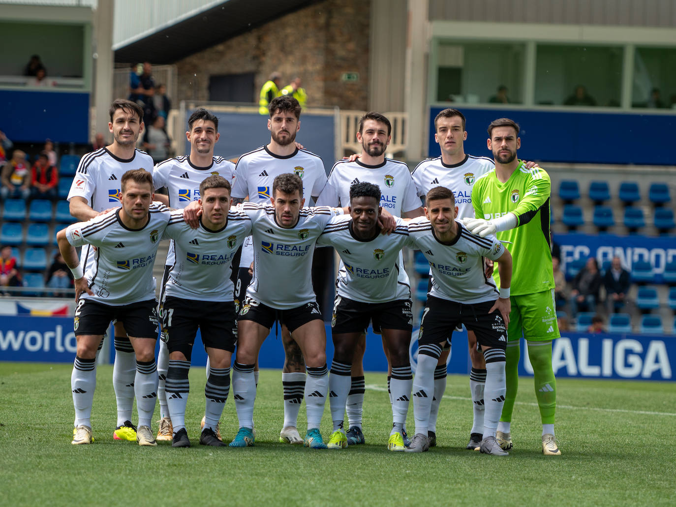 Imágenes de la derrota del Burgos CF en Andorra