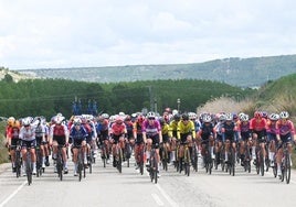 Tercera vuelta de la etapa IX Vuelta a Burgos