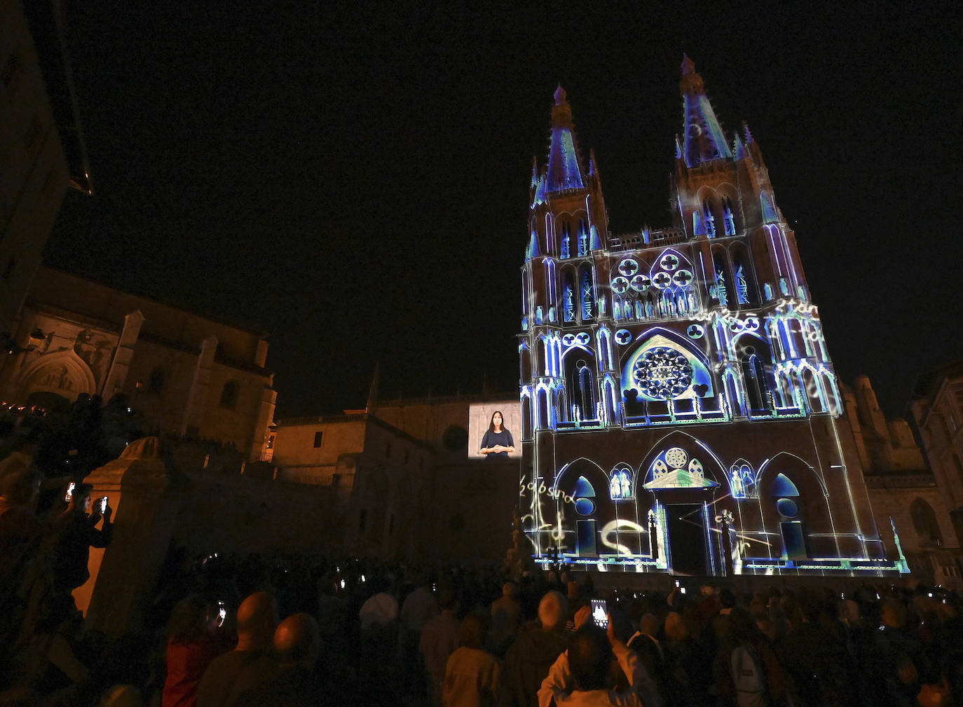 La Noche Blanca de Burgos, en imágenes