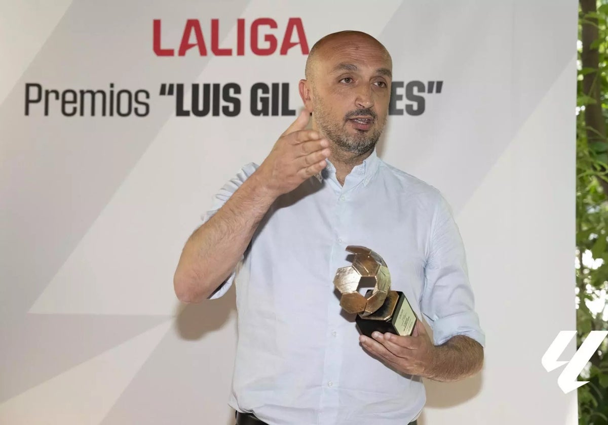 Ignacio Hermosilla fue galardonado en los Premios Luis Gil Torres