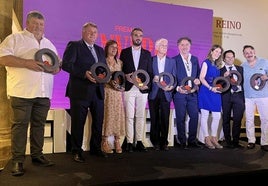 Galardonados de los premios Envero.