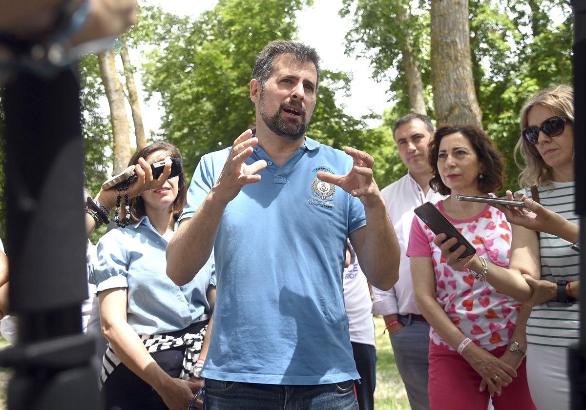 Luis Tudanca, secretario general del PSCyL.