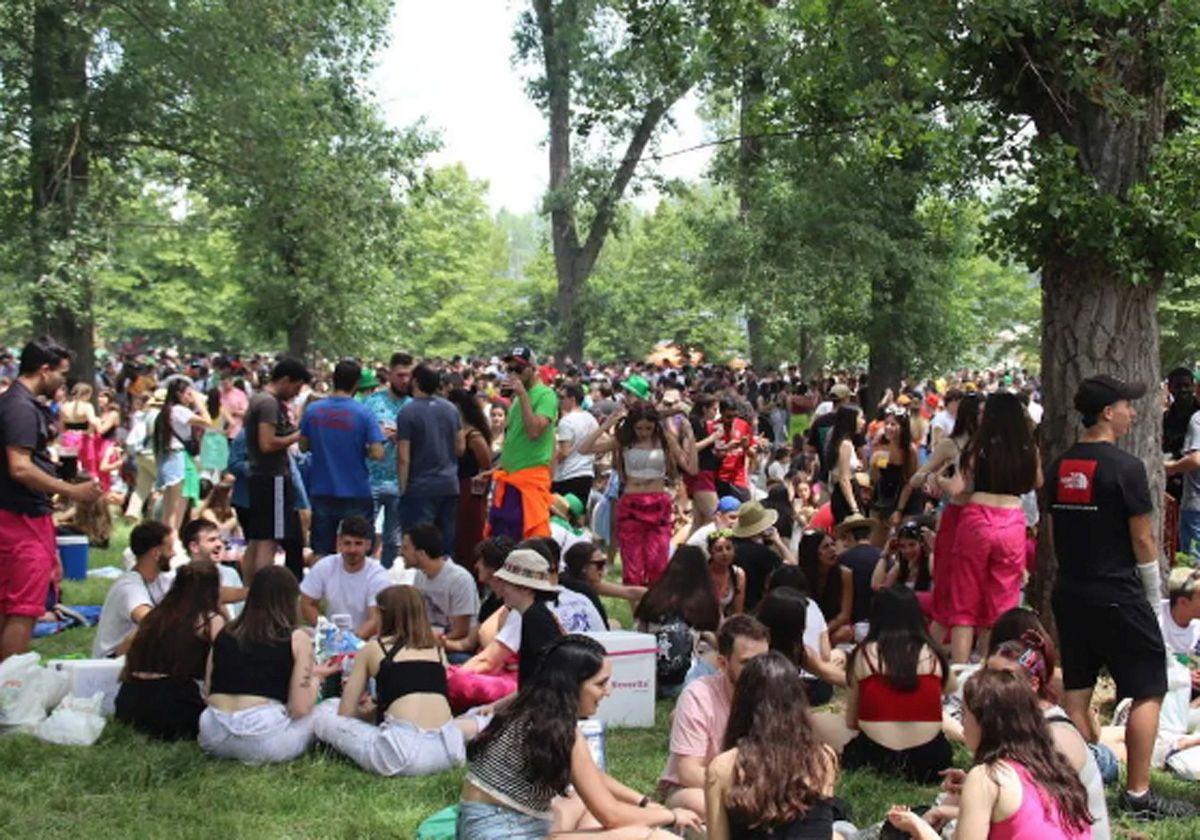 Fiesta del Curpillos en el Parral, en junio del pasado año.