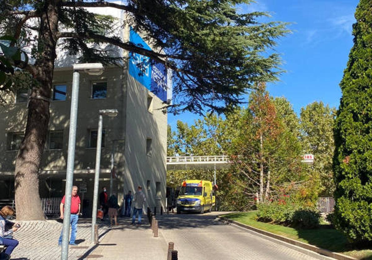 El herido ha sido trasladado al hospital Santos Reyes de Aranda de Duero.