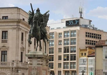 El umbral de alerta por calor varía hasta cuatro grados según la zona de Burgos