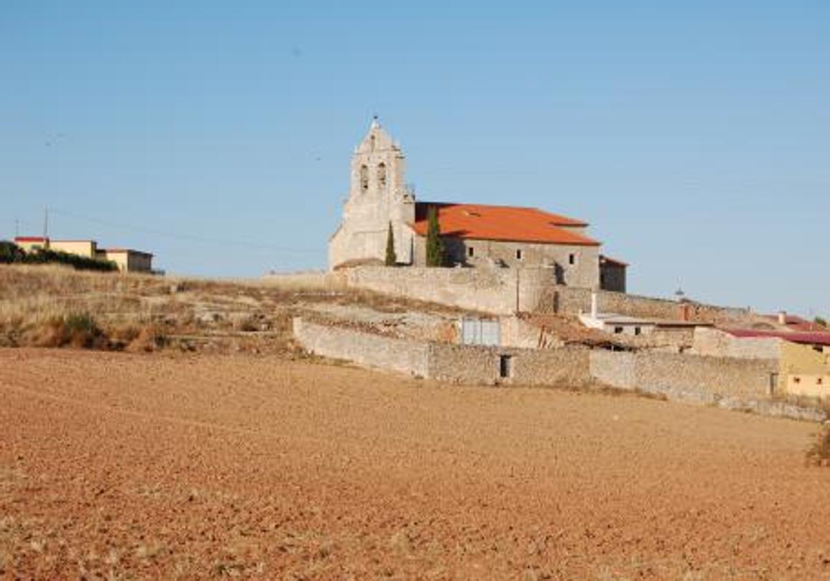 Vista de Pardilla, en Burgos.