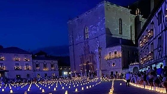Las velas volverán a iluminar Peñaranda de Duero este verano