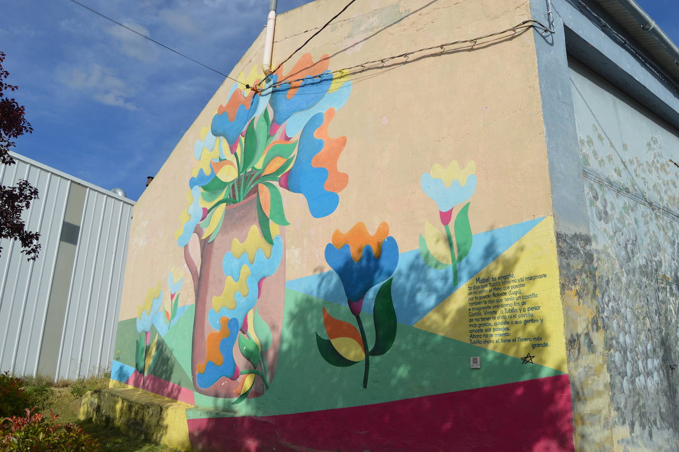 Así es la ruta de los murales de Tubilla del Lago