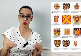 Elena Rodríguez, historiadora de arte, en un nuevo vídeo de apellidos.