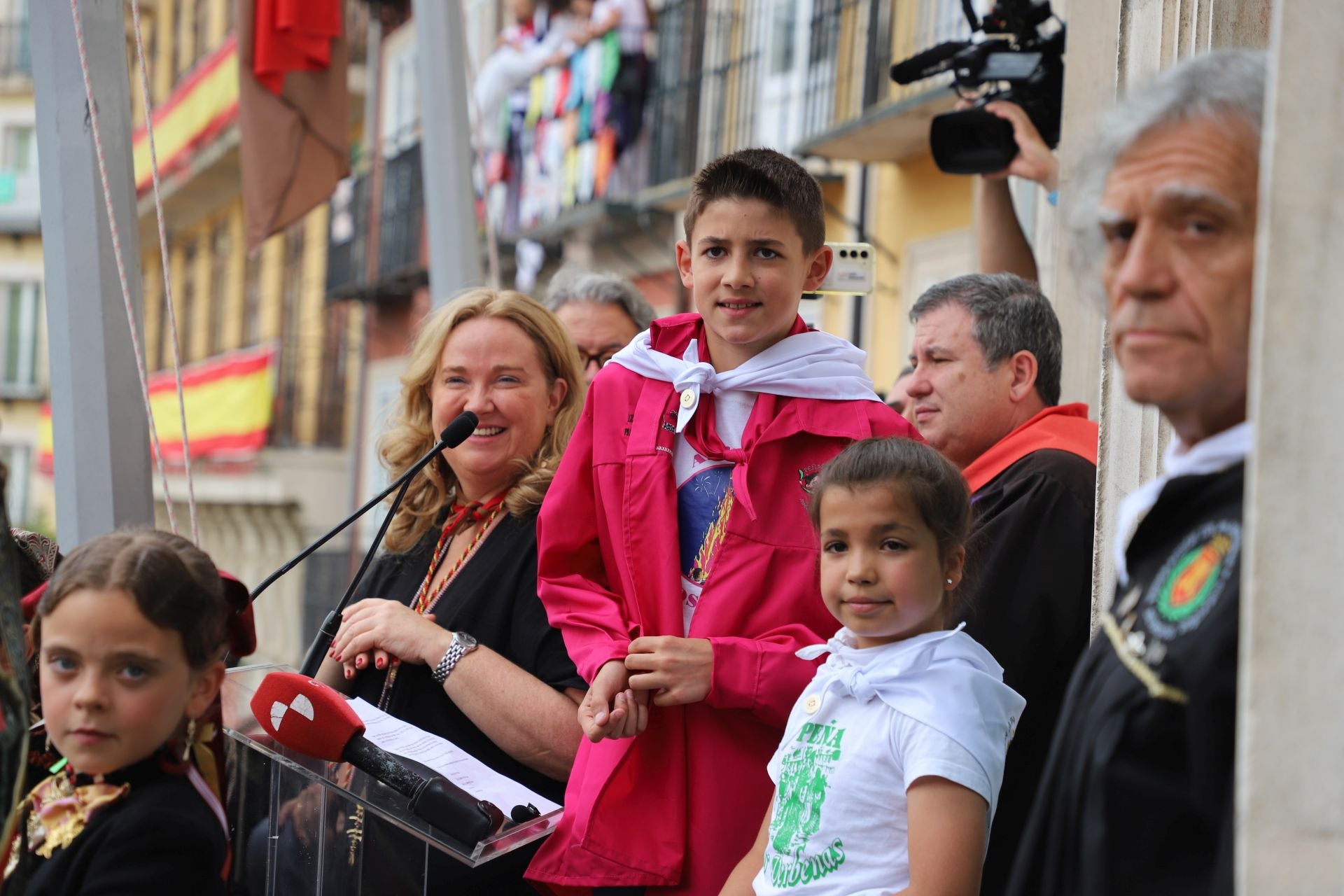 Las imágenes del pregón infantil de los Sampedros 2024