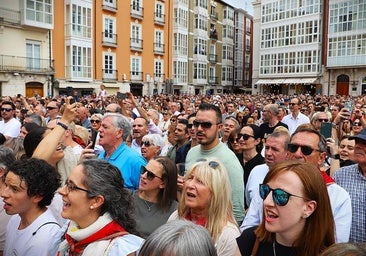 Y los burgaleses cantaron unidos en uno de los actos más solemnes de los Sampedros