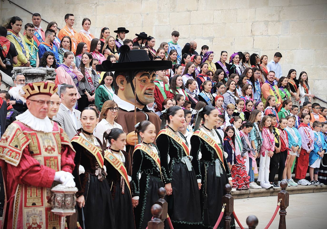 Así ha sido la interpretación del Himno a Burgos en los Sampedros