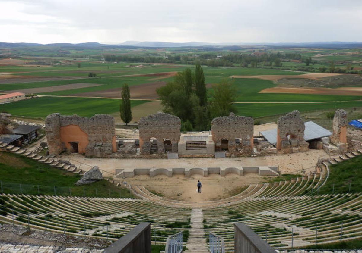 Teatro romano de Clunia.