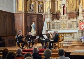 El Quinteto de Viento Pablo Sorozabal inauguró la primera jornada del festival