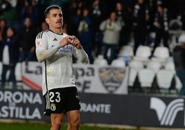 Matos celebra su gol contra el Real Zaragoza.