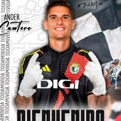 Ander Cantero se incorpora a la portería del Burgos CF