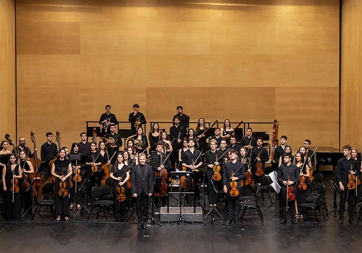 Integrantes de la OSCyL Joven.