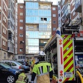 Susto por un incendio en una vivienda de la calle San Nicolás