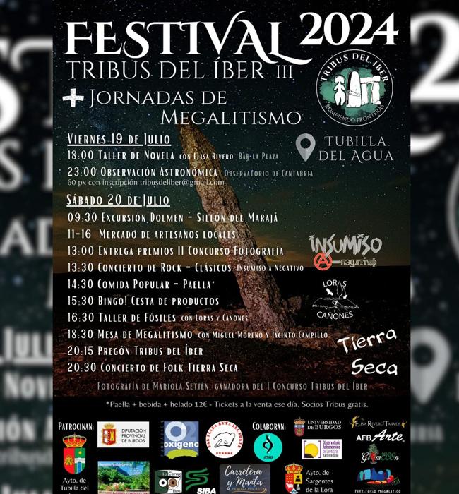 Cartel III Festival Tribus del Íber 2024.