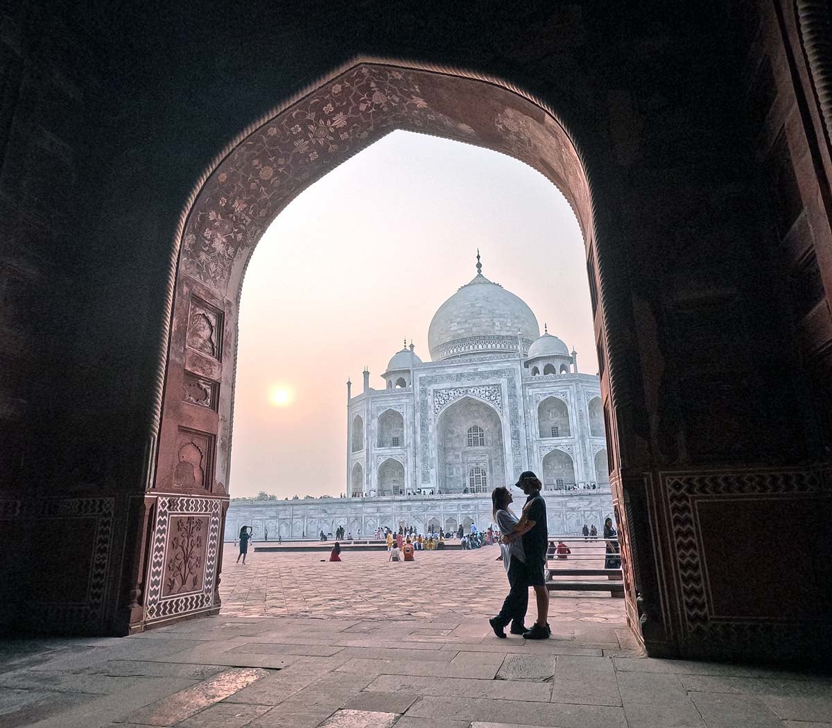 Taj Mahal.