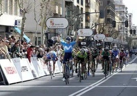 Imagen de archivo de una etapa de la Vuelta Ciclista a Castilla y León.