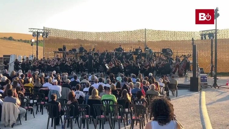 Concierto de la OSCyL por los 25 años de la Fundación Atapuerca presidido por la reina Sofía