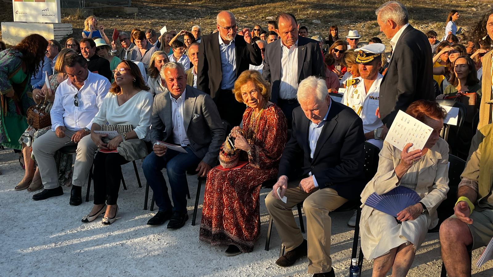 Así ha sido el concierto por las &#039;bodas de plata&#039; de la Fundación Atapuerca con la reina Sofia