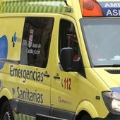 Herido un camionero en un accidente en Gumiel de Izán