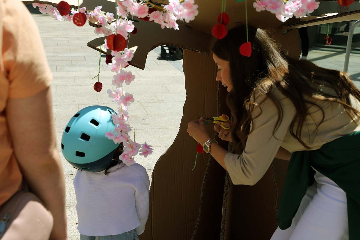 Así ha sido la feria de la cereza del Valle de las Caderechas en Burgos