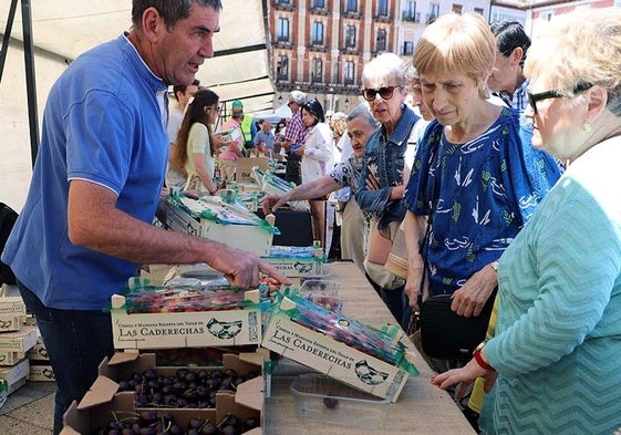 Los clientes podían preguntar y consultar a los vendedores, dispuestas a resolver sus dudas sobre la cereza.