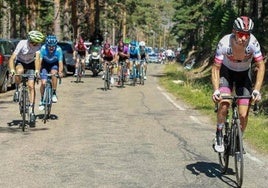 La subida a las lagunas de Neila volvertá a decidir la Vuelta a Burgos.