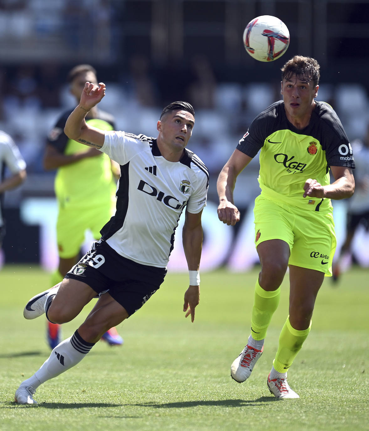 El Burgos CF - RCD Mallorca, en imágenes