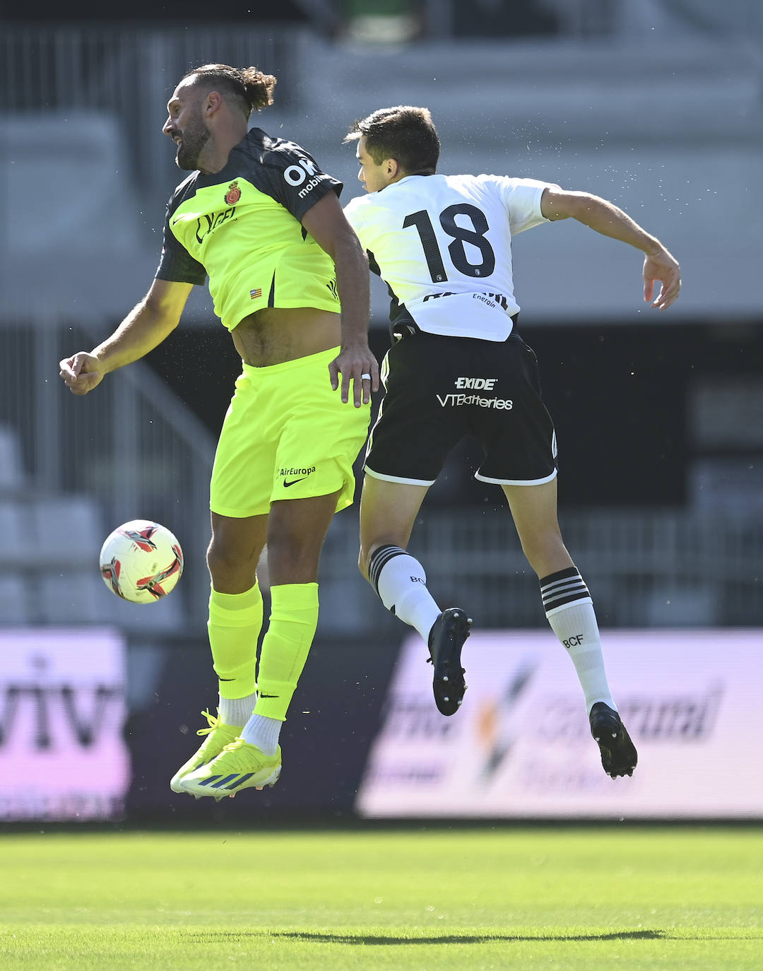 El Burgos CF - RCD Mallorca, en imágenes