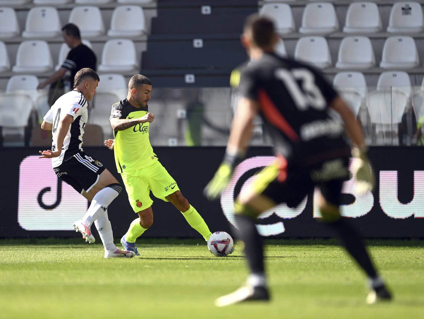 El Burgos CF - RCD Mallorca, en imágenes