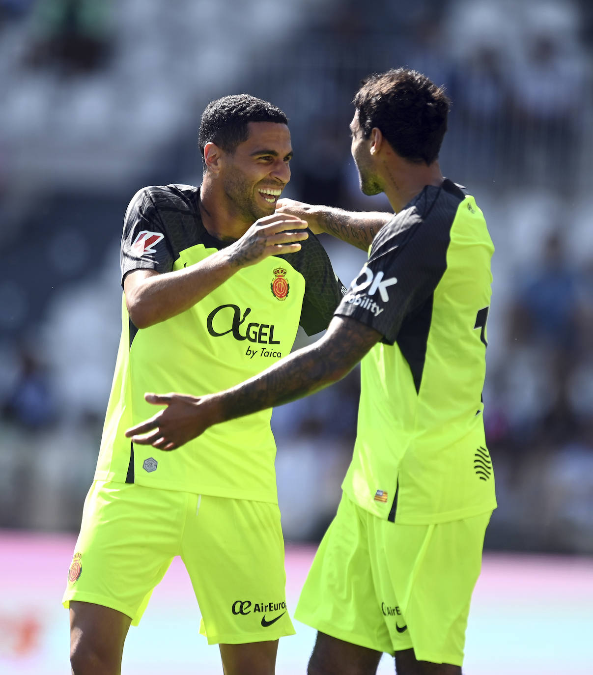 El Burgos CF - RCD Mallorca, en imágenes