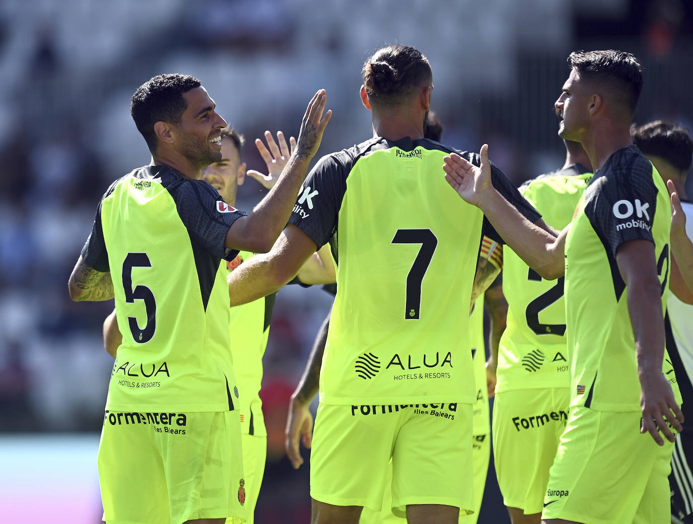 El Burgos CF - RCD Mallorca, en imágenes